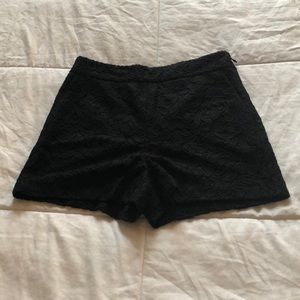 Lace High Waisted Shorts